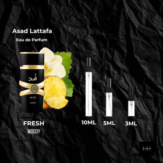Asad Lattafa (Black Edition) — EDP Decants