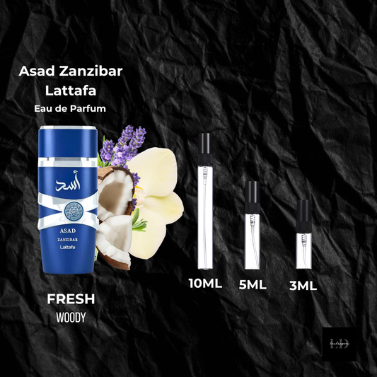 Asad Zanzibar Lattafa - EDP Decants
