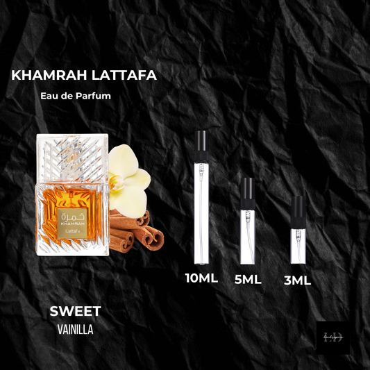 Khamrah Lattafa - Eau de Parfum Decants