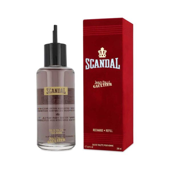 ♻️ Jean Paul Gaultier Scandal Pour Homme 200ml Refill – Rendimiento Premium