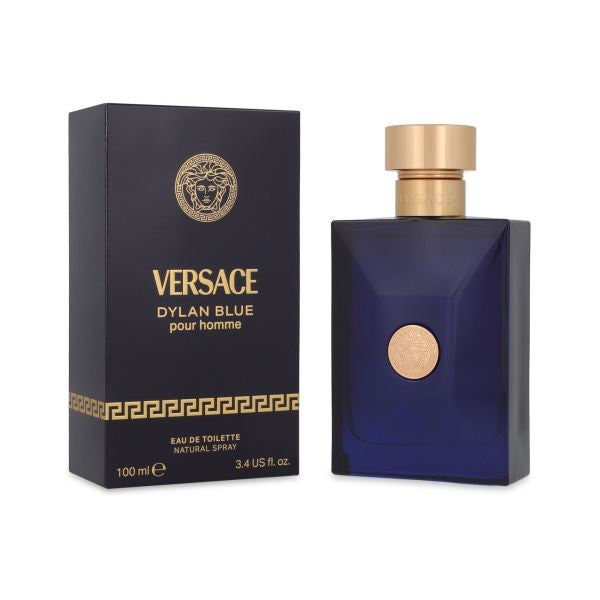 🔱 VERSACE DYLAN BLUE 100ML EDT – Elegancia Masculina Moderna